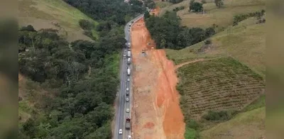 Operação na BR-101 prevê retirada de 537,5 m³ de rocha na Serra
