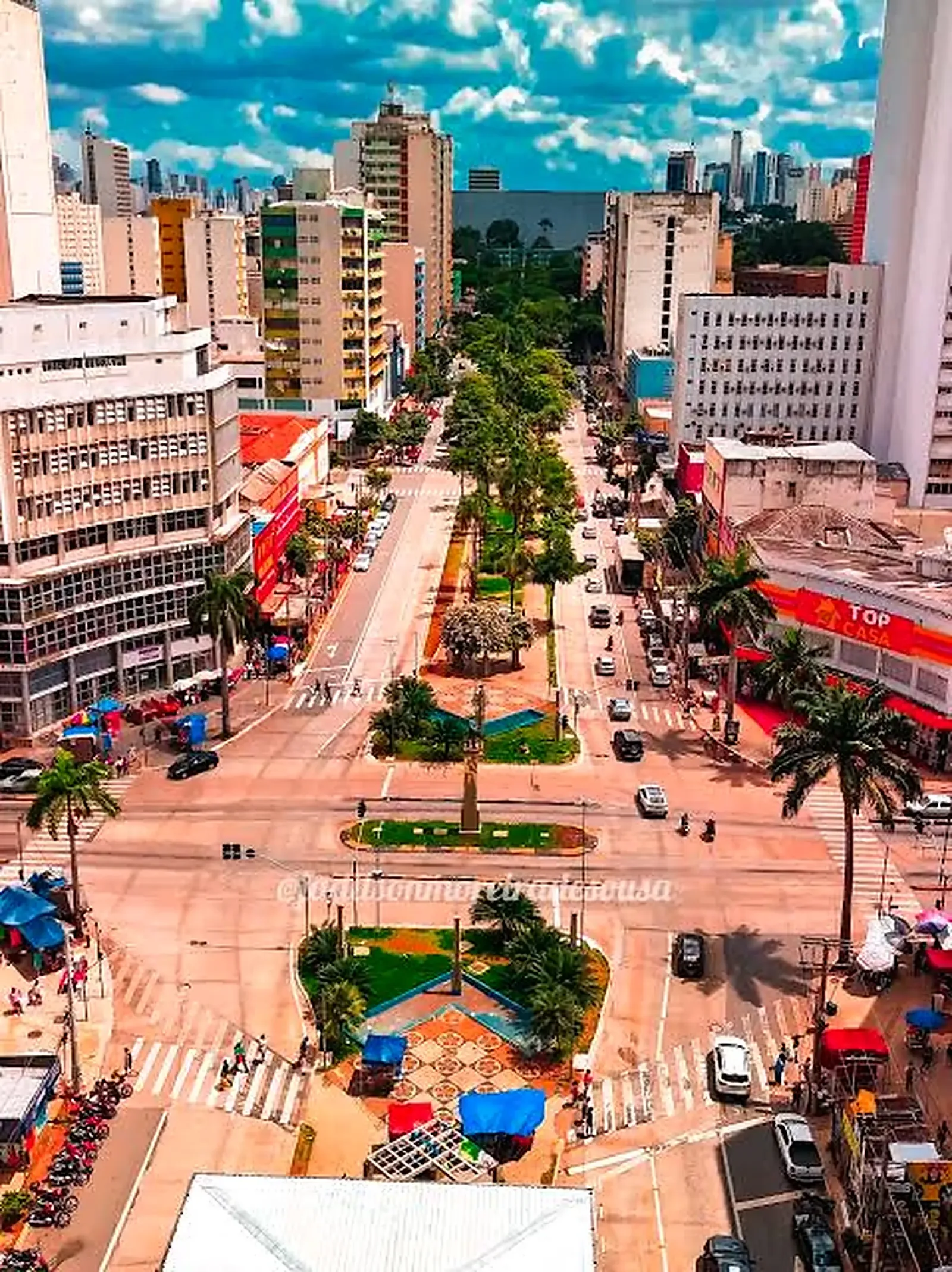 Projeto de Goiânia explica alinhamento entre Avenida Goiás e antiga estação