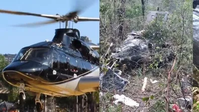 FAB localiza caixa-preta de helicóptero que caiu em Urubici