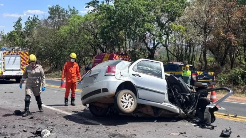 Perícia é concluída após morte em colisão na BR-153, em Uruaçu