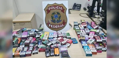 Operação da PF apreende cigarros eletrônicos e prende homem no Espírito Santo