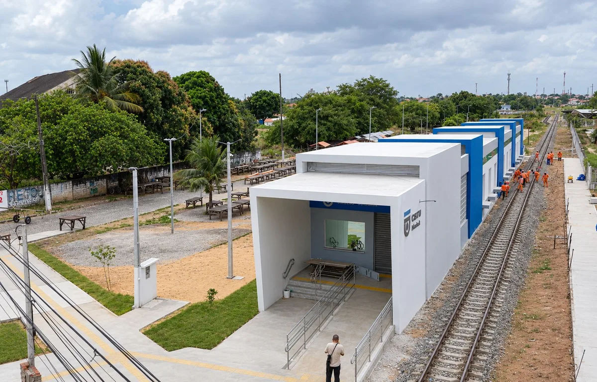 CBTU libera estações de Soledade e Nova Natal para avaliação antes da operação