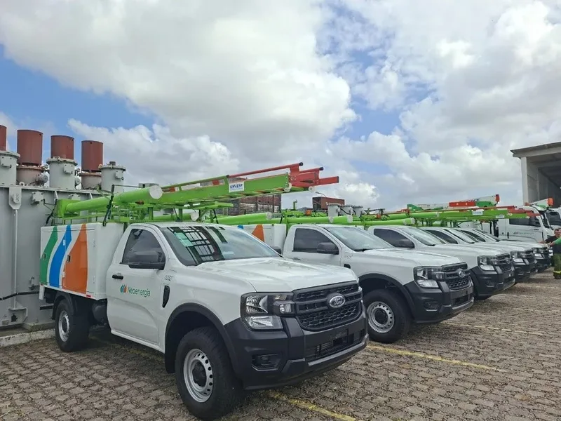 Neoenergia Cosern entrega veículos para reforçar atendimento no Rio Grande do Norte