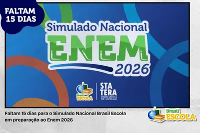 Simulado gratuito do Enem 2026 poderá ser feito de 8 a 22 de outubro
