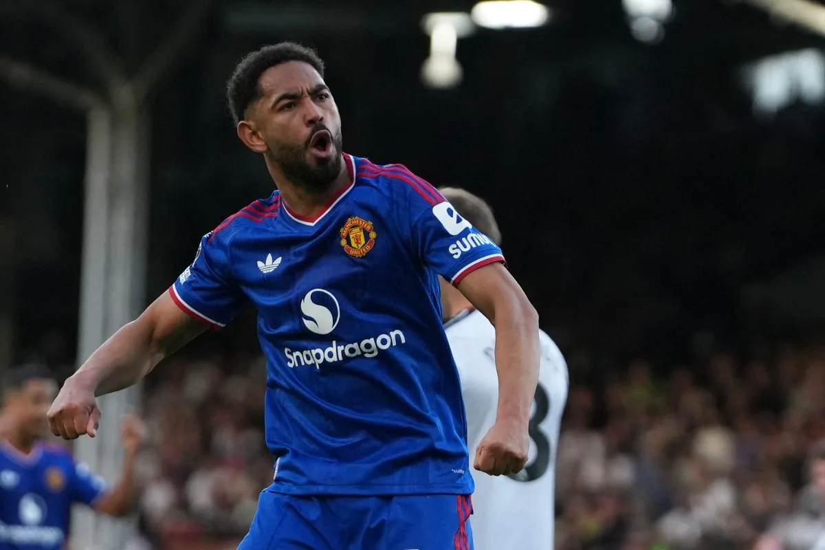 Matheus Cunha marca no fim, e United empata com o Fulham em Londres