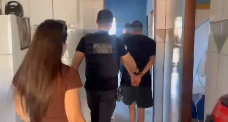 Polícias prendem no RN homem investigado por estupro de vulnerável em São Paulo
