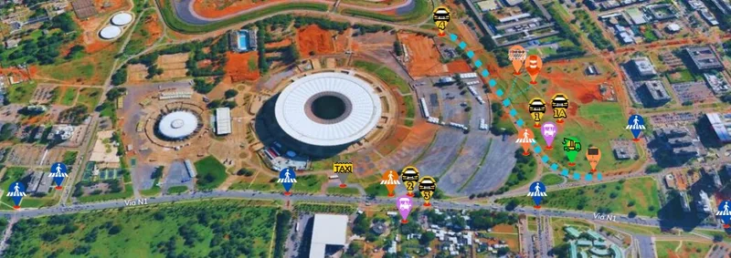 Brasília terá mudanças no trânsito por eventos e filmagem neste fim de semana