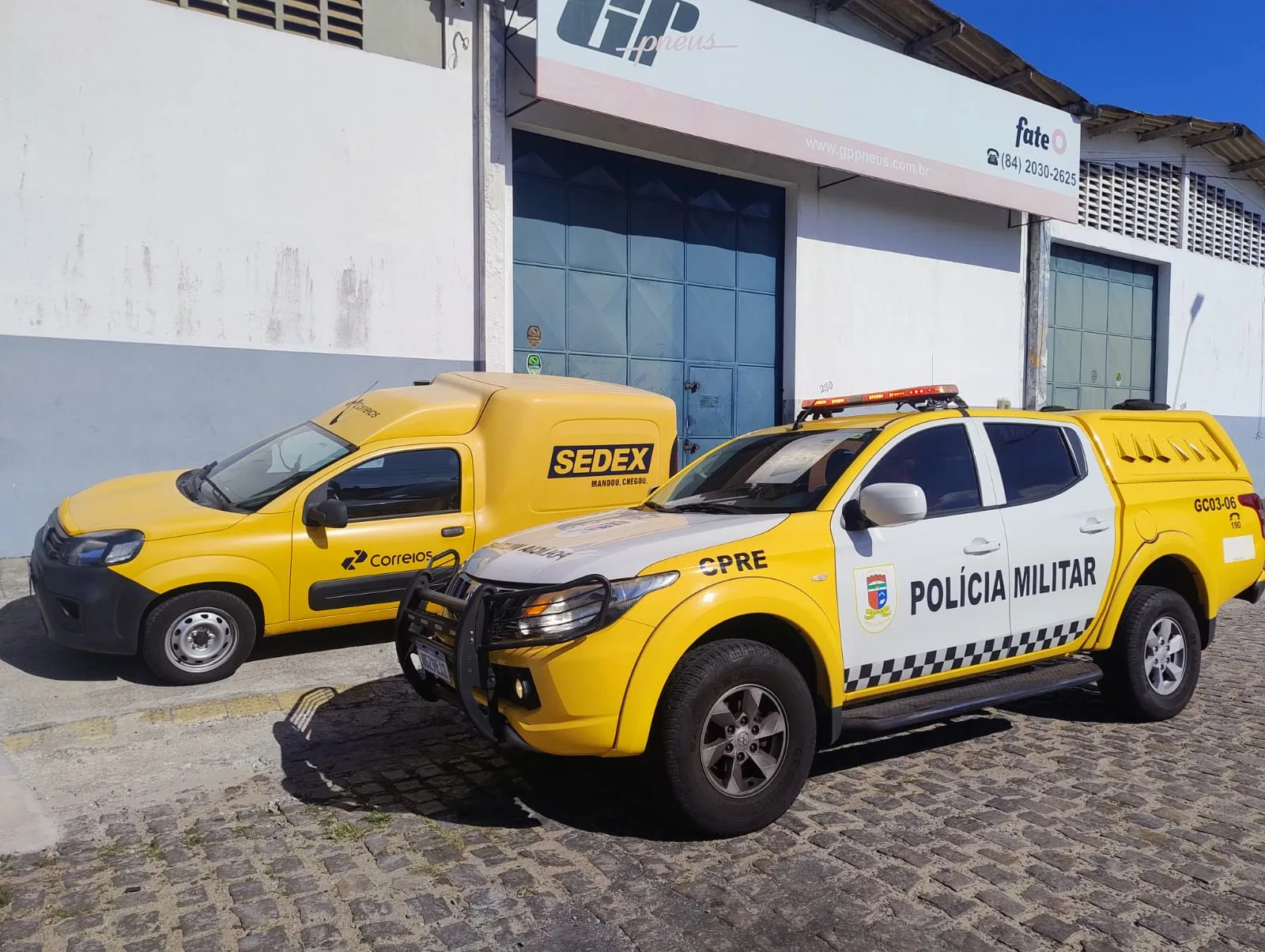 PM do Rio Grande do Norte reforça segurança durante aplicação do Enamed