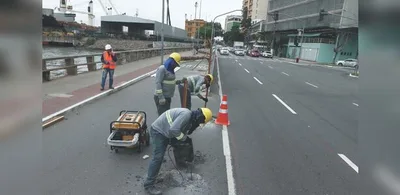 Beira-Mar terá baia de ônibus interditada e desvio para ciclistas em Vitória