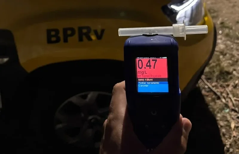 Fiscalização prende dois motoristas por embriaguez na Grande Natal