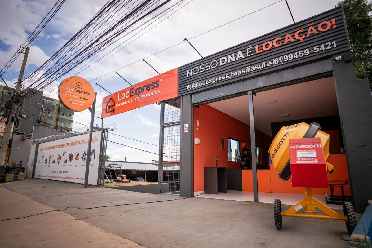 LocExpress abre unidade em Vicente Pires com mais de 90 equipamentos