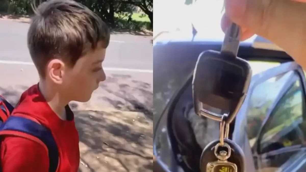 Pai surpreende filhos ao anunciar novo carro da família