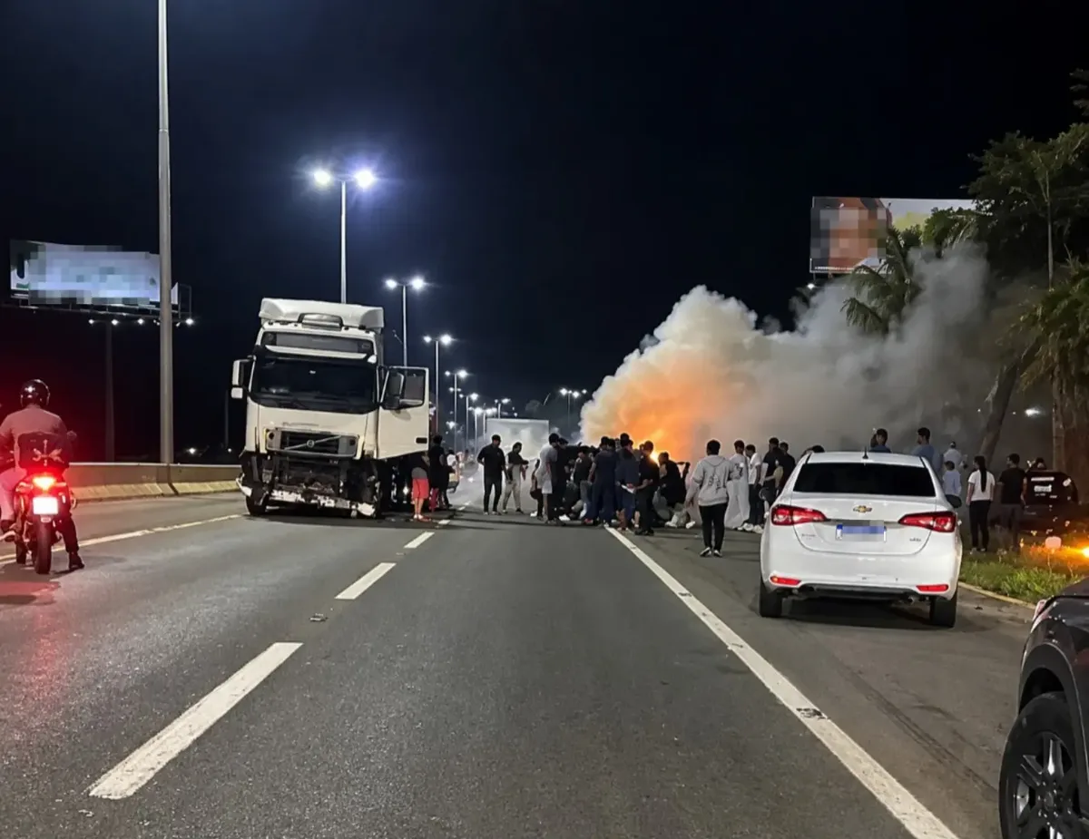 Extintores não impediram avanço do fogo após colisão na GO-020