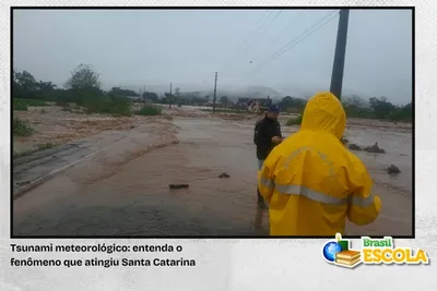 Pressão atmosférica explica elevação do mar no litoral catarinense