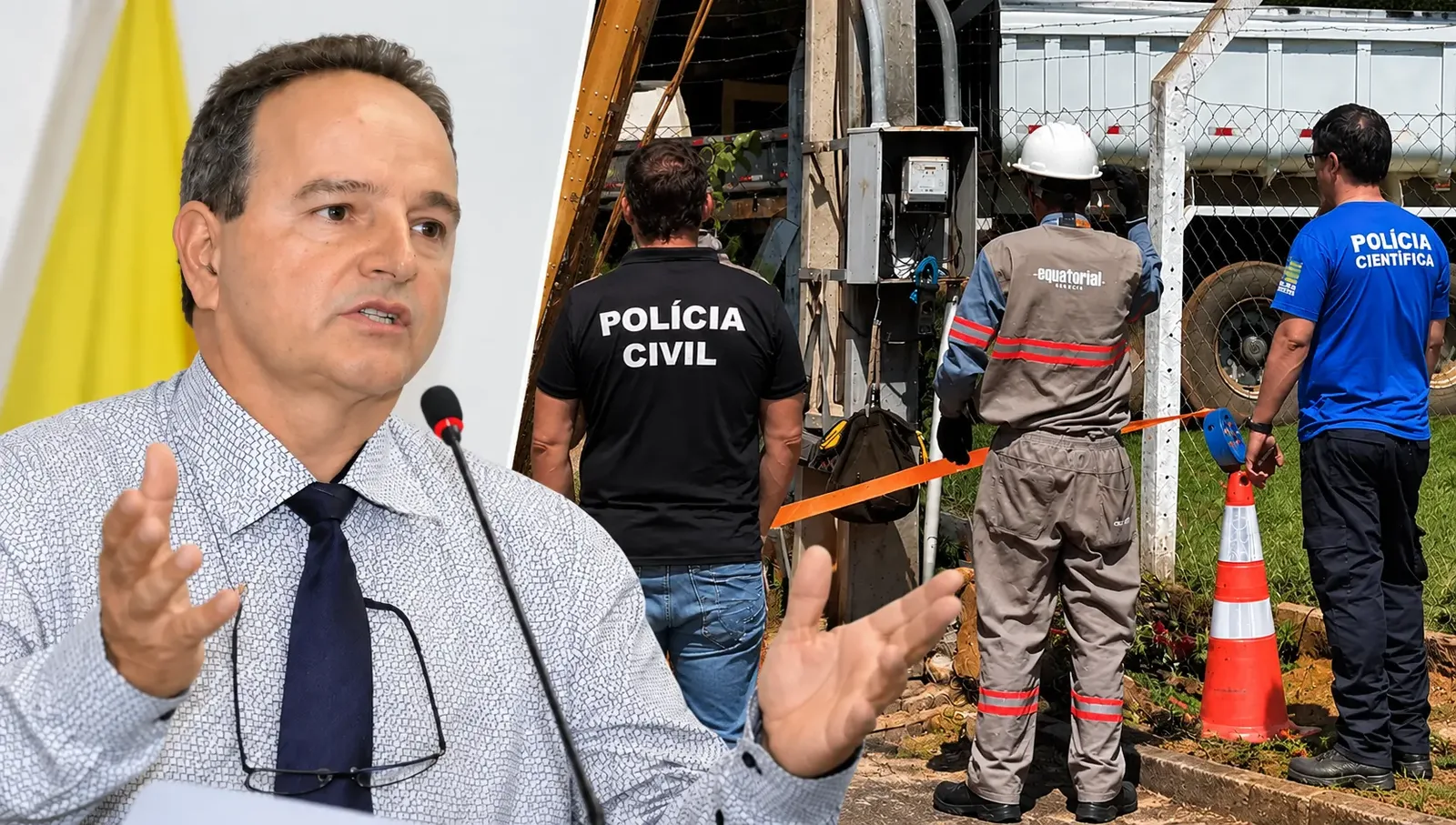 Polícia Civil apura fraude em medidor de fazenda ligada a ex-vereador
