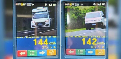 PRF registra veículo a 144 km/h no início da Operação Independência no ES