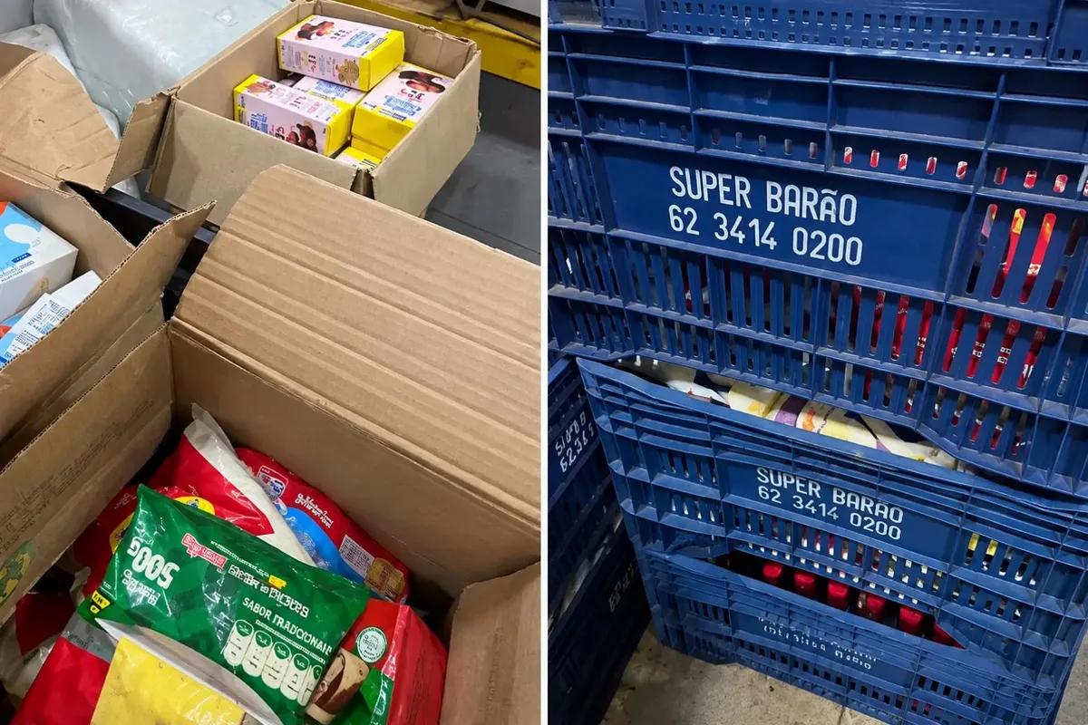 PM recupera produtos avaliados em R$ 2 milhões de supermercado em Goiânia